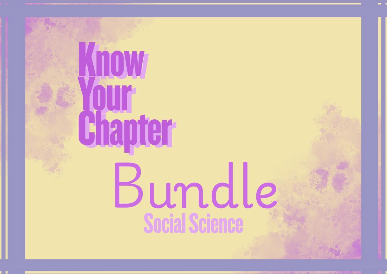 Social Science Revision Worksheets