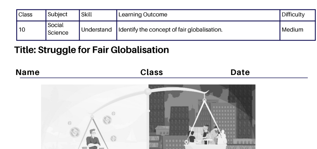Struggle for Fair Globalisation