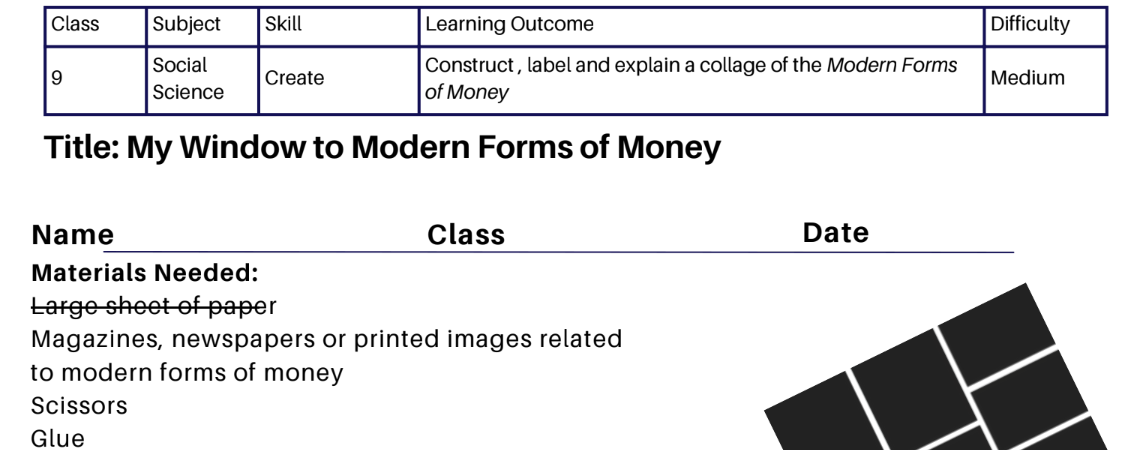 My Window to Modern Forms of Money