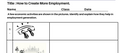 How to Create More Employment.