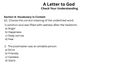 A Letter to God