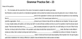 Grammar Practice Set – 23