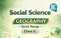 Geography Quick Recap (Bundle)