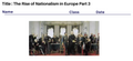 The Rise of Nationalism in Europe Part 3