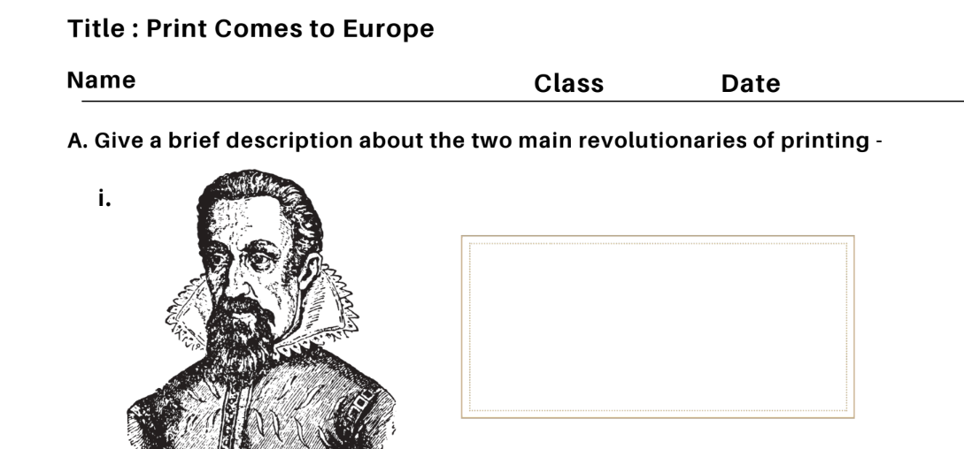 Print Comes to Europe