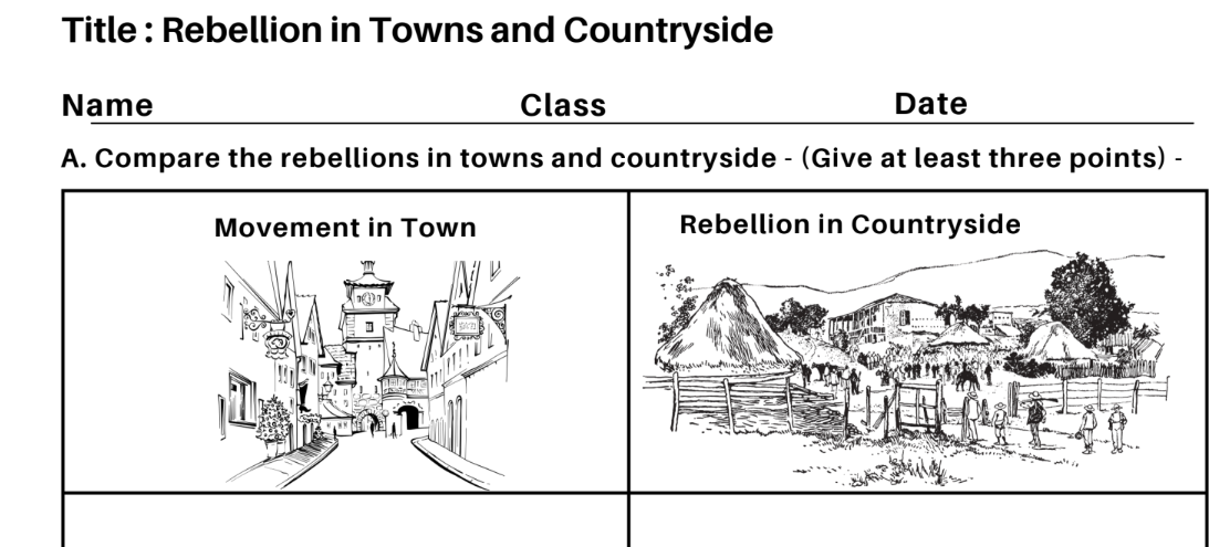 Rebellion in Towns and Countryside