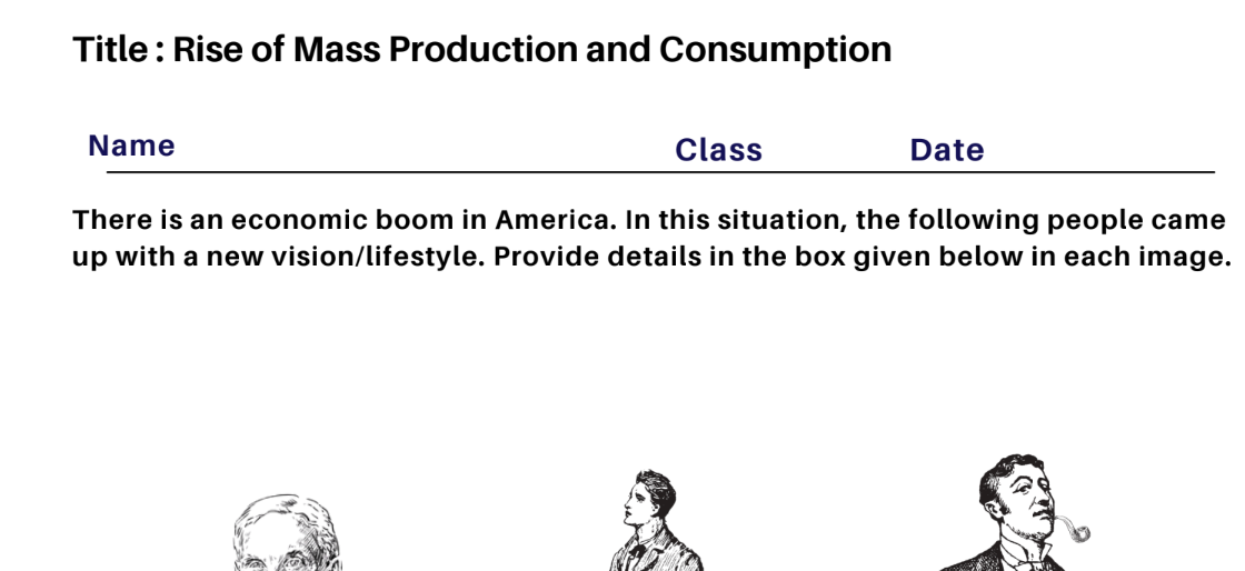 Rise of Mass Production and Consumption
