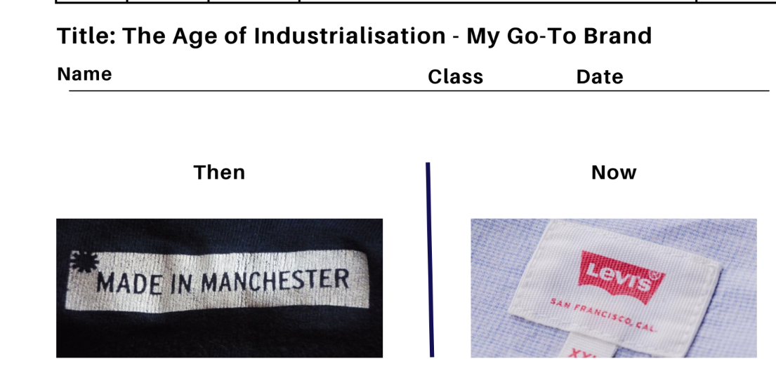 The Age of Industrialisation - My Go-To Brand