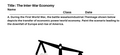 The Inter-War Economy