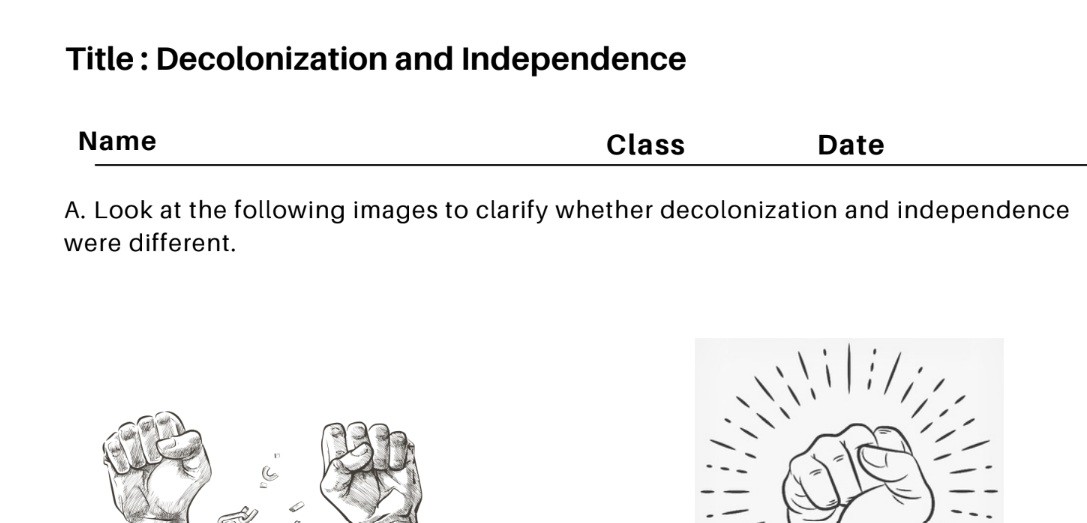 Decolonization and Independence