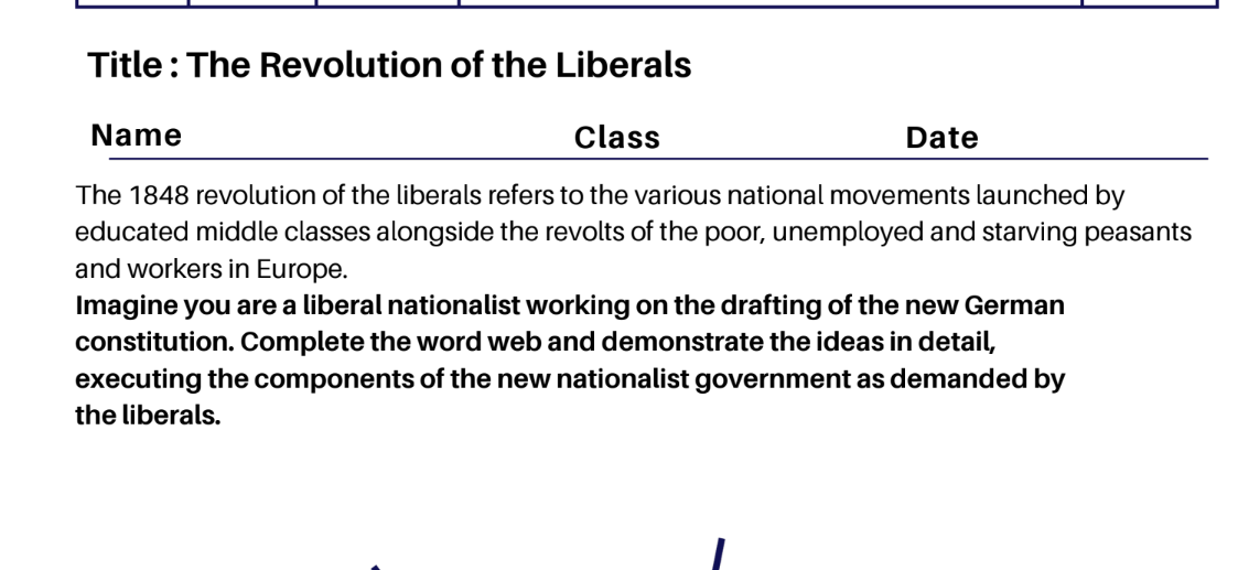 The Revolution of the Liberals
