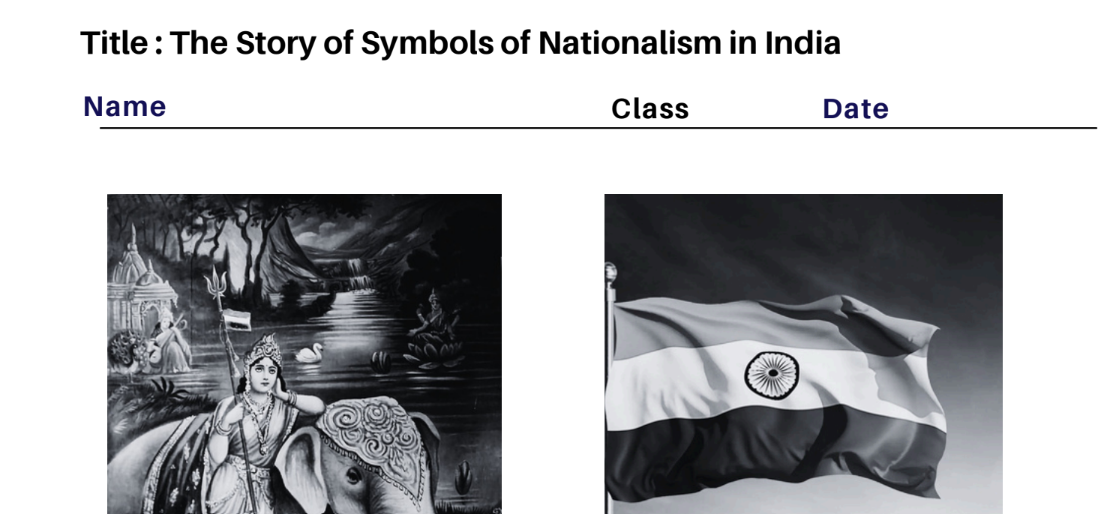 The Story of Symbols of Nationalism in India