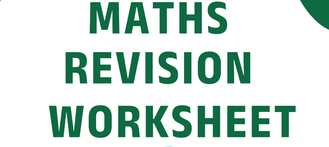 Maths Revision Worksheet
