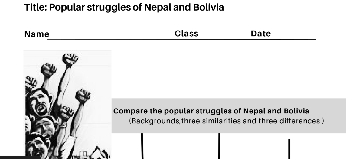 Popular struggles of Nepal and Bolivia