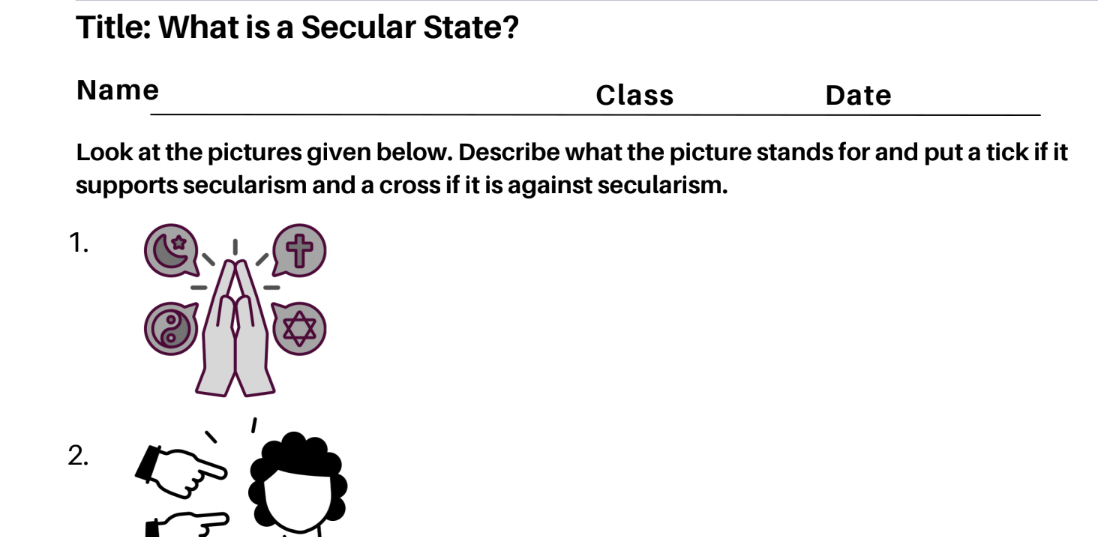 What is a Secular State?
