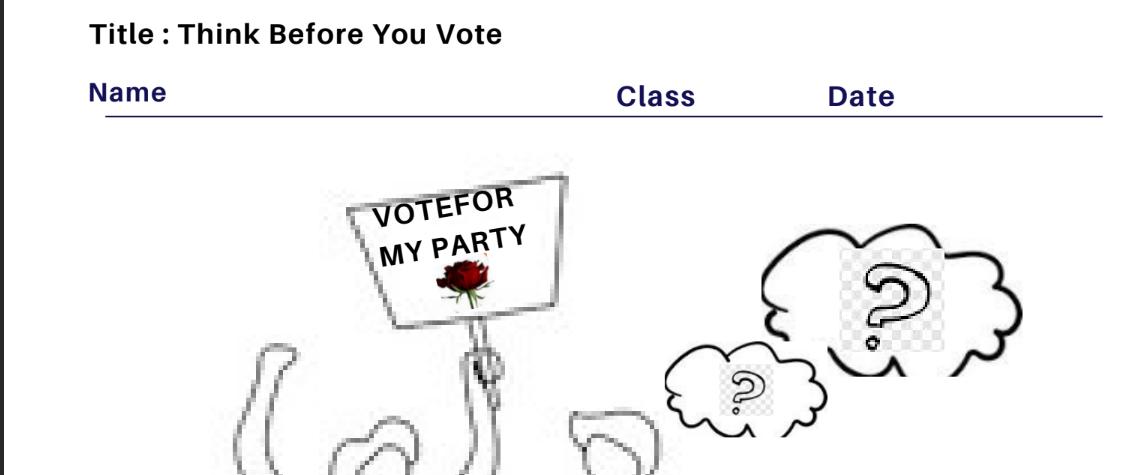 Think Before You Vote