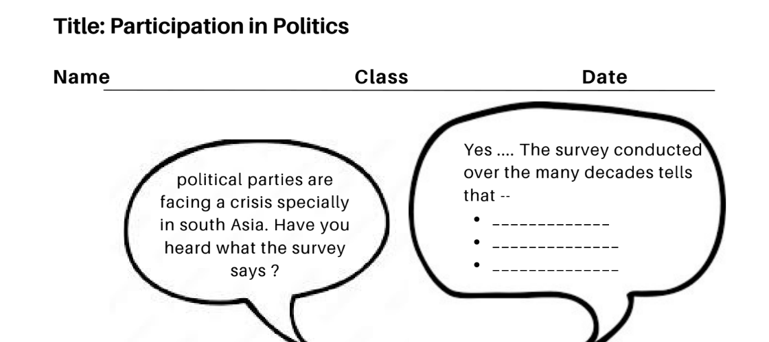 Participation in Politics