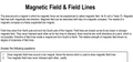 Magnetic Field & Field Lines