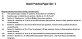 Board Practice Paper Set - 5